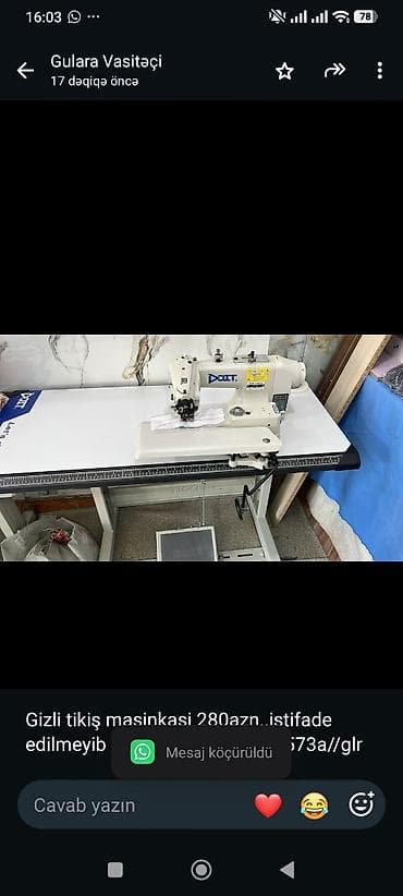 printer a3 and a4: Gizli tikiş maşinkasi 280azn. istifade edilmeyib . Unvan Sahil — 1