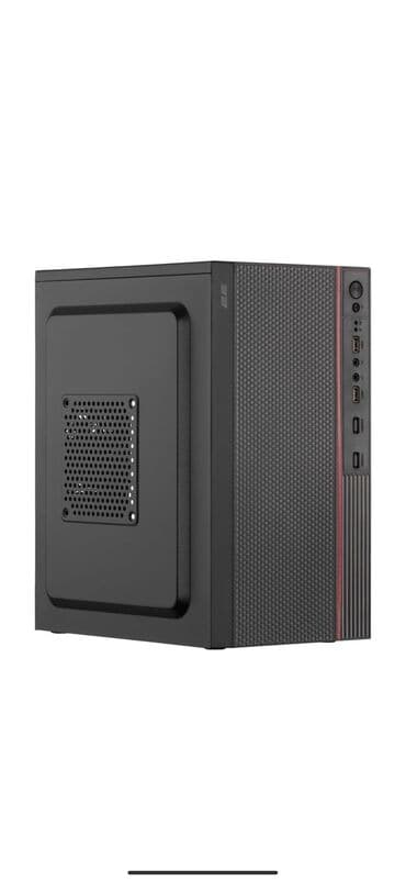 qazlı su aparatı: 2E TEAMX PC CASE TMX03 – Micro ATX və Mini-ITX anakartlar üçün — 8