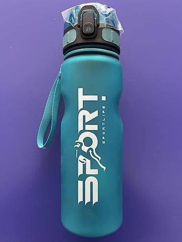 icki: İdman su qabı – “SPORT LIFE” dizaynı - Tutum: təxmini 700–800 ml — 2