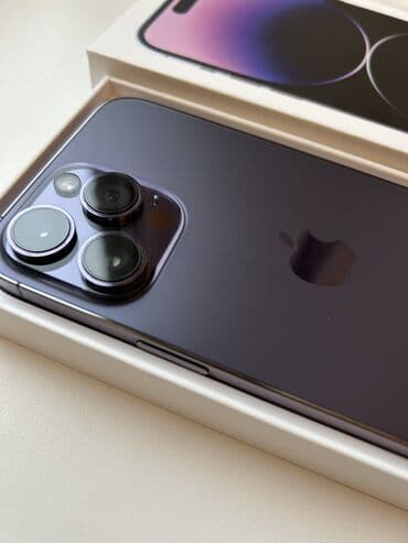 безпроводная зарядка: IPhone 14 Pro Max, 256 GB, Deep Purple — 3