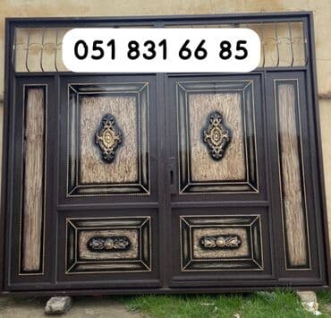 seyf qapilar ve darvazalar: Salam Darvaza Yenidir Eni-3 Hündürlük-2.60.Çerçive-8lik — 1