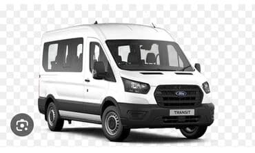 Ford Transit mikroavtobus - Kuzov: ağ rəngli, qısa baza, yüksək