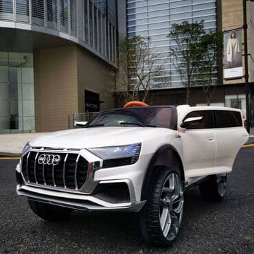 qizlar ucun ketalar: Oğlan və qızlar üçün uşaq elektrik avtomobili AUDI Q8 Yaş həddi — 16