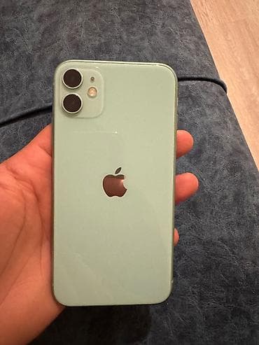 ayfon kreditle: IPhone 11, 64 GB, Matte Midnight Green, Face ID, Sənədlərlə — 1