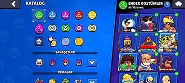 Brawl Stars oyun hesabı 570 ELMAS🤑🤑 5 dənə 2k oyunçu - Kupa yolu: 51 — 8