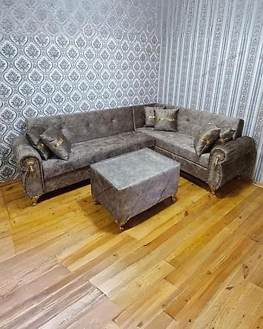 Künc Divan Eviniz üçün geniş mebel seçimi: divanlar, dolablar