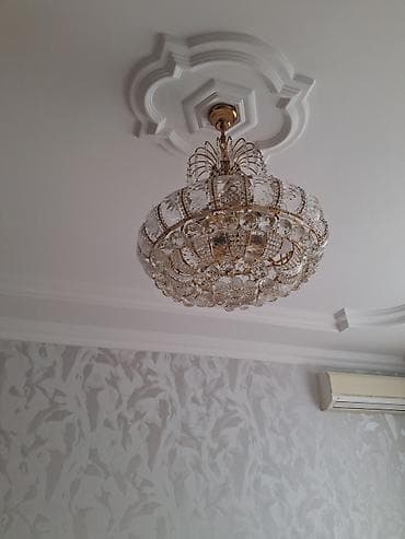 Люстра, 10 и более ламп, Хрусталь — 2