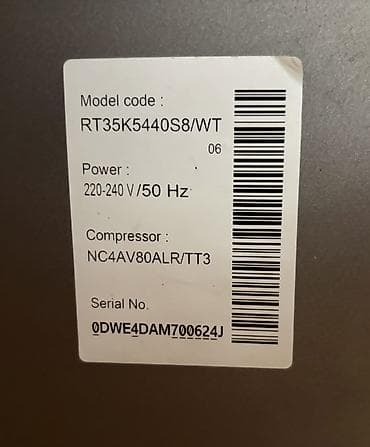 dondurucu soyuducular: İşlənmiş 2 qapılı Samsung Soyuducu Satılır, rəng - Gümüşü — 3