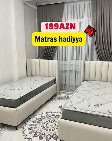 İki nəfərlik deyil, tək nəfərlik yataq dəsti. - Neytral açıq bej lalafo.az -da İki nəfərlik deyil, tək nəfərlik yataq dəsti. - Neytral açıq bej
