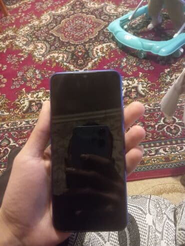 телефон fly b300: Redmi 9, 32 ГБ, цвет - Голубой, Две SIM карты — 4