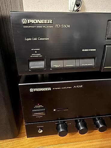 Audio: Pioneer PD-S504 yığcam disk (CD) pleyeri audiofillər və vintage səs — 4