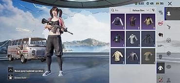 Digər aksesuarlar: PUBG Mobile oyun hesabı – kosmetik əşyalar və RP irəliləyişi ilə — 4