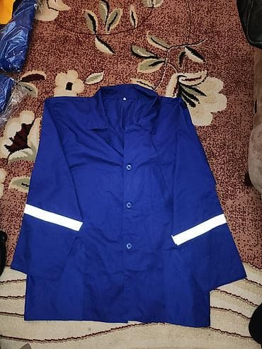 hind geyimi: Məhsul: İşçi geyim dəsti – mavi rəng. 1eded mavi qalin parka puşlat — 1