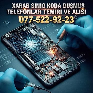 Xarab, sındırılmış və ya koduna düşülmüş telefonlar üçün peşəkar
