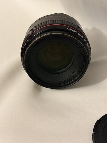 Фото и видеокамеры: Canon EF 50mm f/1.2L USM obyektiv Satılır Canon EF 50mm f/1.2L USM — 5