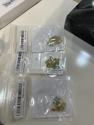 Бижутерия: Zərif ayaq üçün bəzək dəsti – yenidir - Modellər: 1) Nazik qızılı — 2