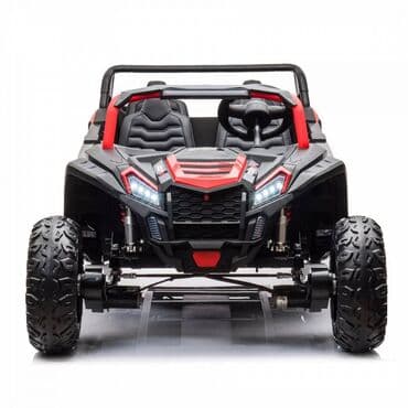 maşınlar uşaq üçün: Uşaq elektrik avtomobili Jeep BambiEL-3 Buggy, dördyerlik, qırmızı 4 — 14