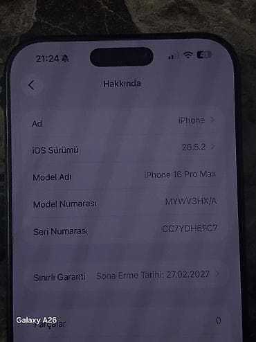 ssd 4 tb: IPhone 16 Pro Max, 256 GB, Black Titanium, Sənədlərlə, Face ID, Zəmanət — 10
