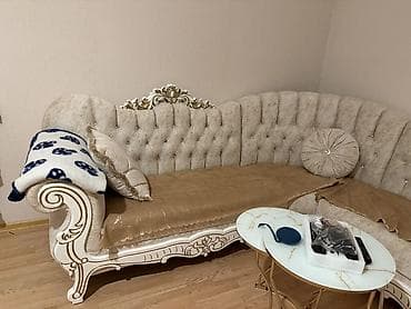 divan: Künc divan – klassik barokko üslubunda - Forma: L şəklində künc — 1