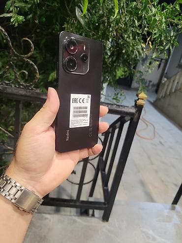 redmi c 15: Redmi Note 14, 256 GB, rəng - Qara, Barmaq izi, Face ID — 6