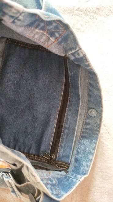 женские джинсовые рюкзаки: Сумка на плечо — 3