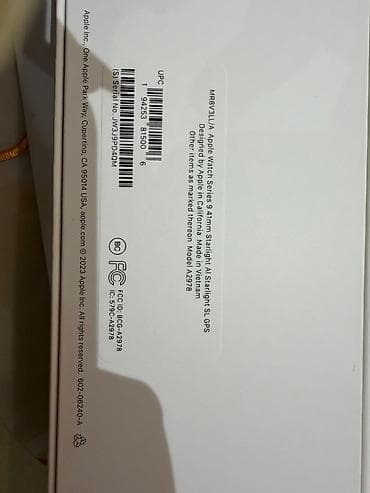 sert disk: Apple Watch (Alüminium gövdə, Light/Bej rəngli silikon kəmər) Xanıma — 6