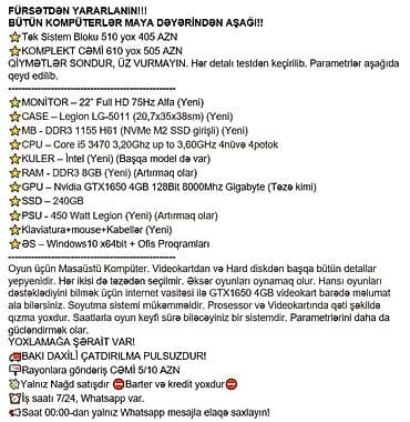 acer notebook adapter: FÜRSƏTDƏN YARARLANIN!!! BÜTÜN KOMPÜTERLƏR MAYA DƏYƏRİNDƏN AŞAĞI!! ⭐Tək — 2