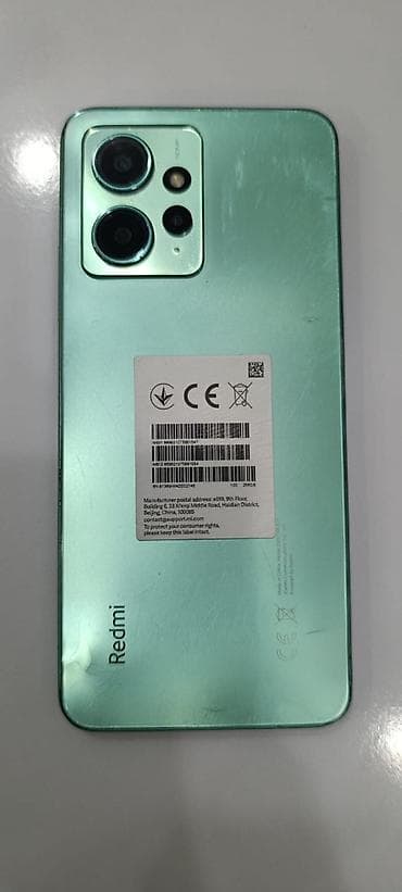 yağ peci: Redmi Note 12, 128 GB, rəng - Yaşıl — 3