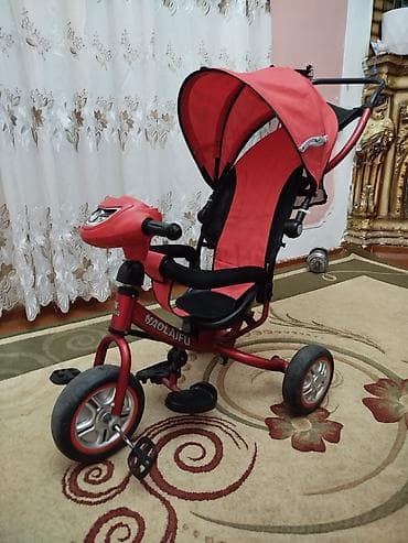 Uşaq üçtəkərli velosipedi – sükanlı valideyn idarəetməsi olan model lalafo.az -da Uşaq üçtəkərli velosipedi – sükanlı valideyn idarəetməsi olan model