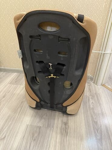 столики для автокресел: Uşaq avtomobil oturacağı - Rəng: bej/qəhvəyi, ayı fiqurlu naxışlı — 4