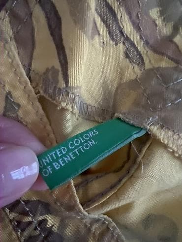 Комбинезон, Benetton, M, цвет - Желтый — 4