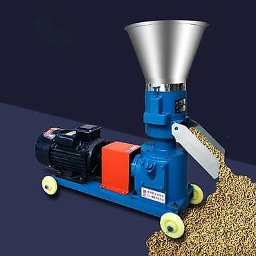 Granulator pelet yem aparati qranulator saatda 50-100kg, motor 4 kw — 6