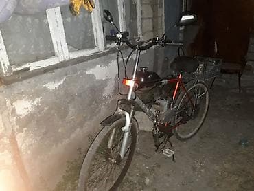 velo skuter: Benzin mühərrikli velosiped - Velosiped şassi: şəhər/trek tipli, 26" — 3