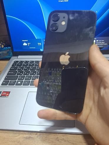 IPhone 12, 128 GB, Qara, Face ID