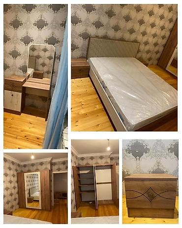 plastmas şkaf: İkinəfərlik çarpayı, Termo, Dolab, 2 tumba — 1