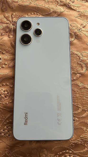 2 ci el iphone 13: Redmi 12, 128 GB, rəng - Mavi, Barmaq izi — 1