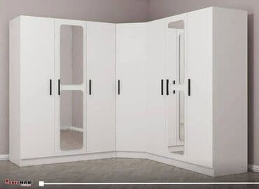 künclük: Künc dolab, Dəhliz üçün, Yataq otağı üçün, Şifonyer, Açılan, Korpuslu, 5 qapı — 3