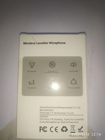 video magnitafon: Peşəkar Simsiz Mikrofon (USB-C qəbuledici ilə) - Ağıllı çip — 6