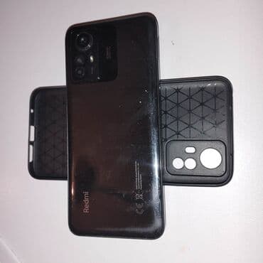 ikinci el telefon redmi: Redmi 12, 256 GB, rəng - Qara, Barmaq izi — 1
