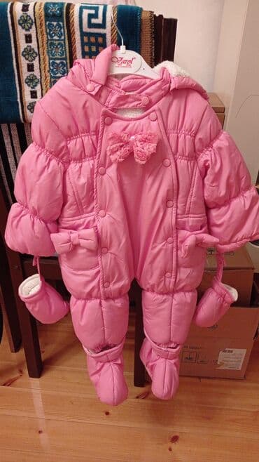 sukeçirməyən uşaq şalvarları: Az geyilib hec bir qusuru yoxdur.qiz usaglari ucun konbinzon.1 yasa — 2