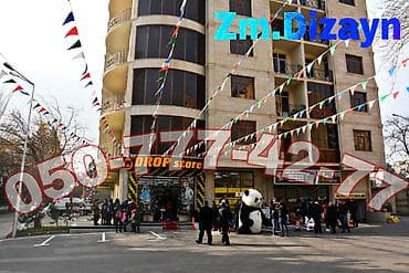Bayrag dekor. Üç bucaq bayrağ. Bayraglar. Bayrag bezeme. Uch kunc — 9