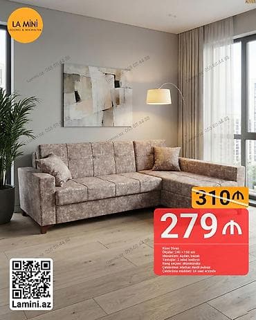Künc divan, Açılan, Bazalı, Şəhərdaxili pulsuz çatdırılma — 1