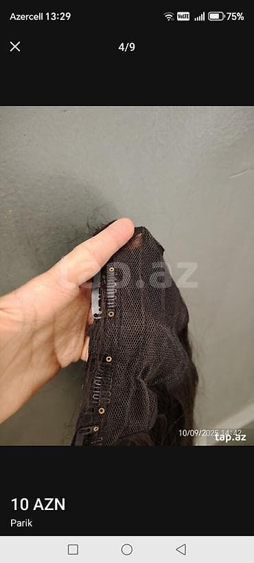 nevidimka: Taxma saçlar, Süni, İşlənmiş — 6