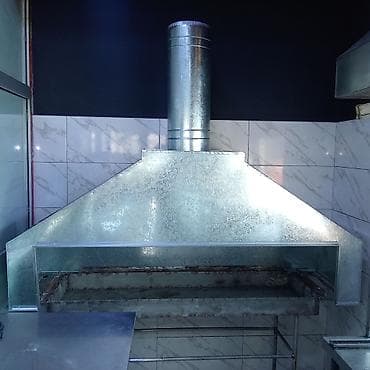 Ручная работа на заказ: Metaldan hazırlanan manqal və tüstü çıxarıcı sistemlər - Ocaq/manqal — 10