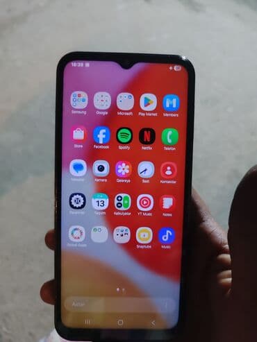 duyu aparatı: Samsung Galaxy A13, rəng - Qara, Barmaq izi — 2