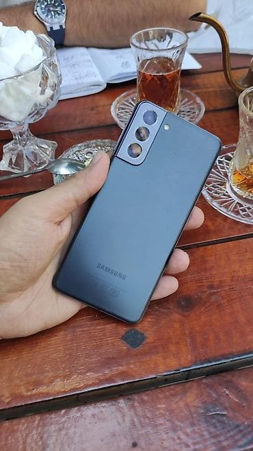 modul bluetooth: Samsung Galaxy S21, 128 GB, rəng - Qara, Simsiz şarj — 1