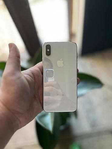 wi və sa: IPhone X, 64 GB, Gümüşü — 2