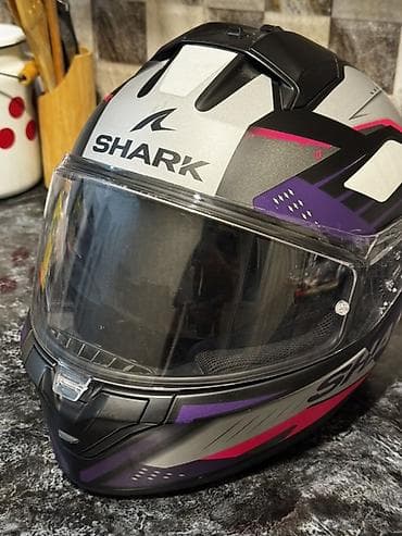 moto velo: Motosikl dəbilqəsi Shark Ridill 2 Berserk (HE1123E) (salam kutusu ve — 2