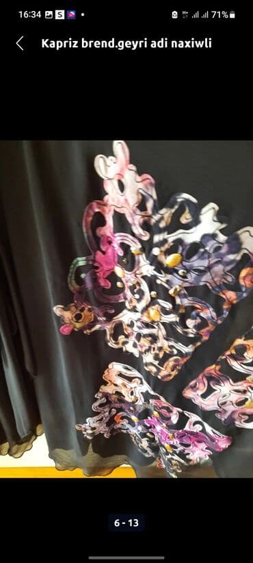 türk istehsalı olan qadın şubaları: Kapriz.brend.coox ince mali var.(ipekdi)gabagi dawlarla bezedilib.hem — 11