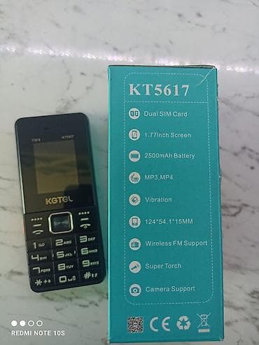philips xenium w3500: KGTEL KT5617 düyməli mobil telefon Demək olar ki yenidir. 10 gun — 1